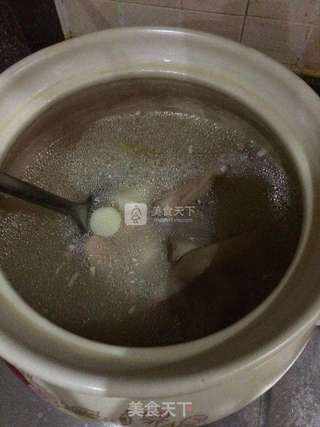 雪豆山药蹄花汤的做法步骤:4
