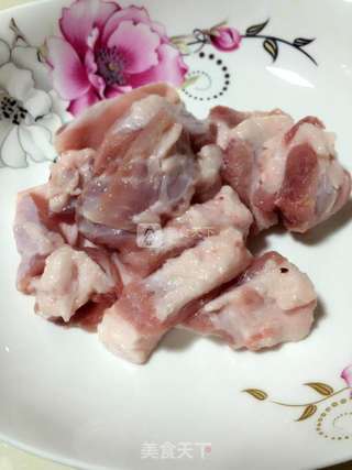 客家咸菜焖猪肉的做法步骤:3