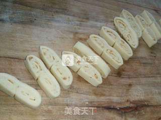 坚果蝴蝶酥的做法步骤:5