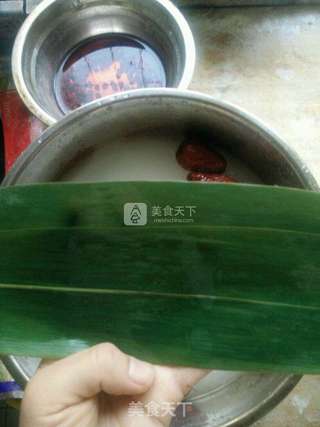 红豆枣粽子的做法步骤:3