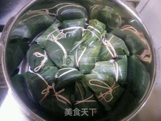 红豆枣粽子的做法步骤:7