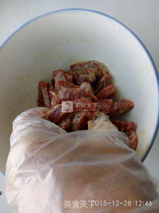 鱼香茄子的做法步骤:5