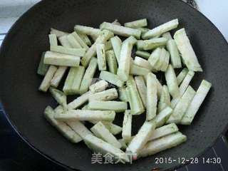 鱼香茄子的做法步骤:6