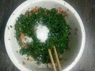 荠菜猪肉馅水饺的做法步骤:10