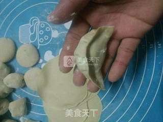 荠菜猪肉馅水饺的做法步骤:21