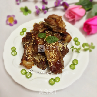 黑椒蒜蓉烤排骨的做法步骤:8
