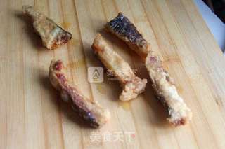 芝麻五香鱼块的做法步骤:6