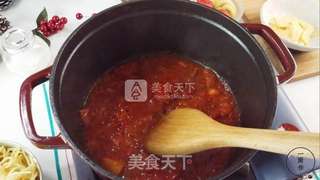 芝士番茄意面一厨作铸铁锅版的做法步骤:4