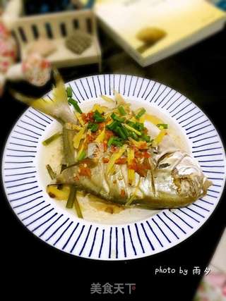 清蒸鲳鱼的做法步骤:7