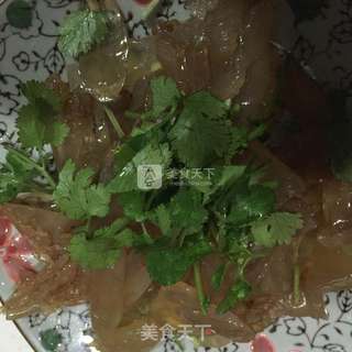 凉拌海蜇的做法步骤:2