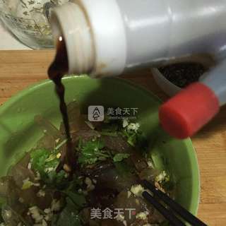 凉拌海蜇的做法步骤:4