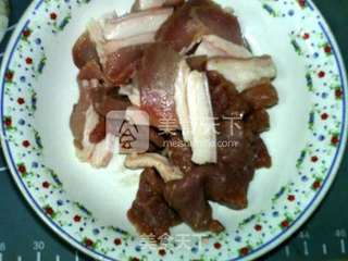 柚皮粉蒸肉的做法步骤:9