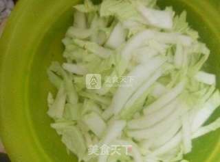 白菜炖豆腐的做法步骤：3