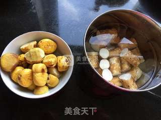山药板栗鸭块的做法步骤:6
