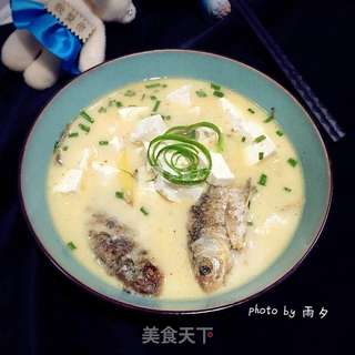 奶白鲫鱼豆腐汤的做法步骤:9
