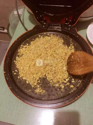香炒黄豆沫的做法步骤:3