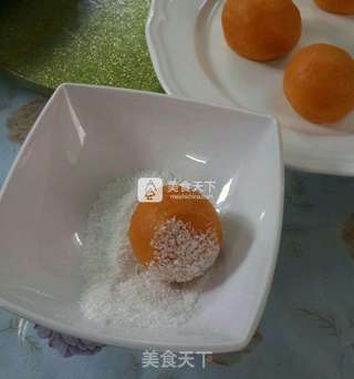 红薯山药糯米糍的做法步骤:12