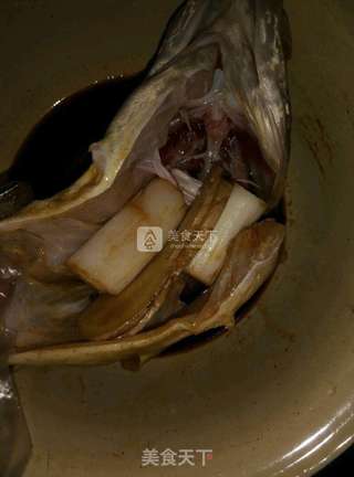 清蒸桂鱼?的做法步骤:3