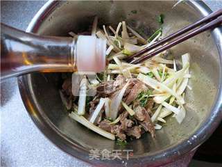 葱白拌羊脸的做法步骤:10