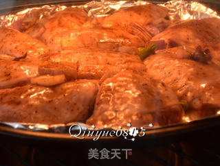 黑胡椒鸡翅(空气炸锅版)的做法步骤:5