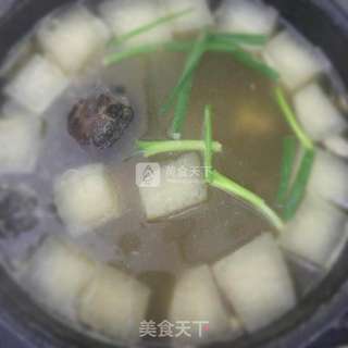 排骨萝卜汤的做法步骤:6