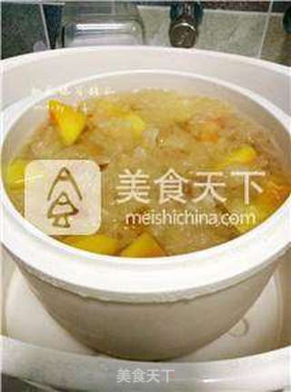 【冬季靓肤】桃胶银耳甜汤的做法步骤:8