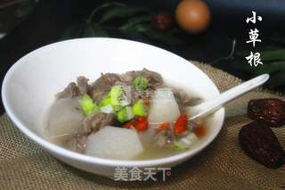 羊肉山药枸杞汤的做法步骤:11