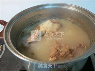 葱白拌羊脸的做法步骤:4