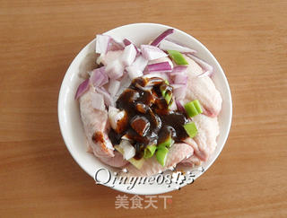 黑胡椒鸡翅(空气炸锅版)的做法步骤:2