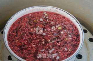 蒸猪血羹的做法步骤:5