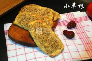 葱香酥饼的做法步骤:16