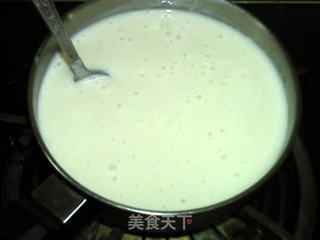 清润百合山药奶羹的做法步骤:12