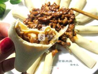 京酱肉丝的做法步骤:12
