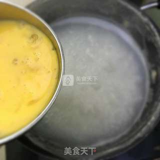 蛋花粥的做法步骤:5