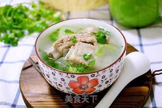 冬瓜排骨汤的做法步骤:8