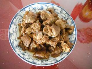 红烧羊肉的做法步骤:12