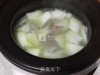 冬瓜排骨汤的做法步骤:7
