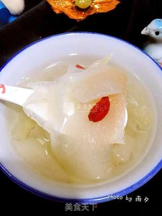 冰糖银耳炖雪梨的做法步骤:8