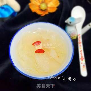 冰糖银耳炖雪梨的做法步骤：9