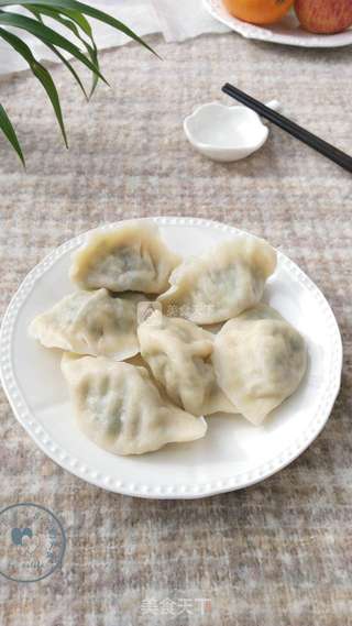 荠菜白菜猪肉水饺的做法步骤:13