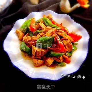 #双椒炒腰花的做法图解12