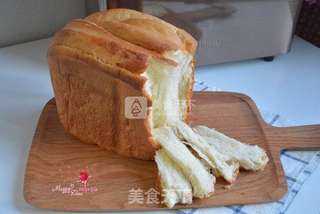 淡奶油炼乳大吐司的做法步骤:15