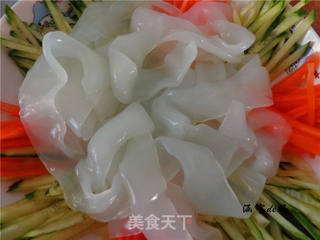 肉丝拉皮的做法步骤：13
