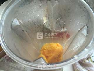 红薯苹果奶糊的做法步骤:3