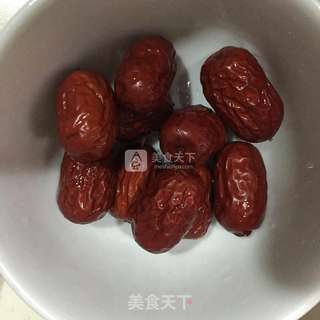 红枣黄豆浆的做法步骤:2