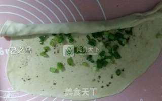 千层葱油饼的做法步骤:8