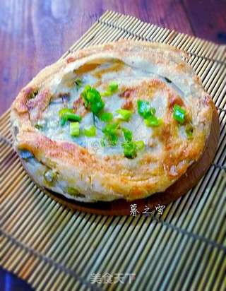 千层葱油饼的做法步骤:13