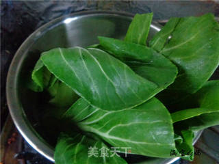 浇汁香菇油菜的做法步骤：3