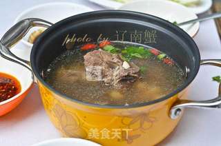 羊蝎子干贝清汤的做法步骤:6