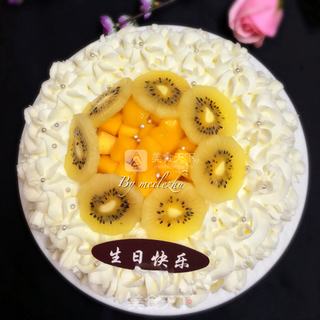水果奶油蛋糕的做法步骤:13
